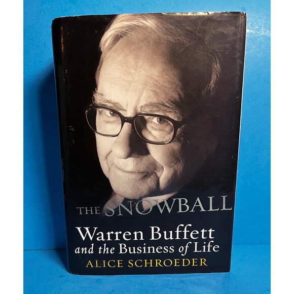 The Snowball Warren Buffett Biography by Alice Schroeder Hardcover 2008 Bantam - Picture 1 of 8